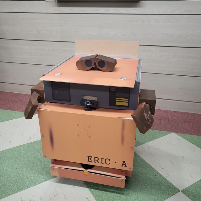 ERIC_A Indoor Autonomous Delivery Robot